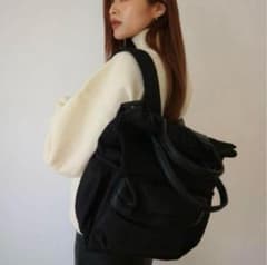 Trunc88 2WAY マザーズバッグ リュック さのまい 黒 ブラック m44047217853_1.jpg?1747129660