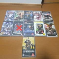 PSP 소프트 10 개 세트