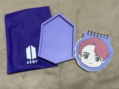 BTS ファンクラブ特典トレー TinyTANメモ帳のサムネイル