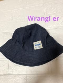 ラングラー バケットハット デニムネイビー 58cm 混紡