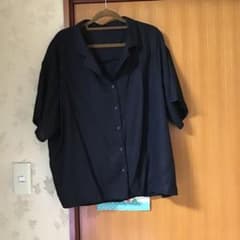 ブラウスXL黒のサムネイル