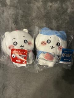 ちいかわ ぬいぐるみ ちいかわ ハチワレ 2点セットのサムネイル
