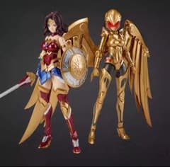 DC ワンダーウーマン プラモデル　ゴールド翼付きセット　新品即購入OK‼️ DC ワンダーウーマン プラモデル ゴールド翼付きセット 新品即