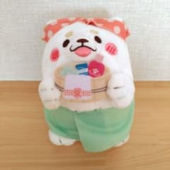 忠犬もちしば ぽかぽか温泉BIGぬいぐるみ うめ