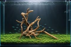 一点物 枝分岐】ADA ブランチウッド 3本セット 水槽用流木 レイアウト