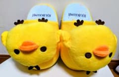 新品未使用】リラックマ◇キイロイトリぬいぐるみルームシューズ