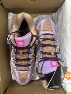 KD18 Nike バスケットボールシューズ 紫/ベージュ - メルカリ