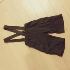 サロペット　黒のサムネイル