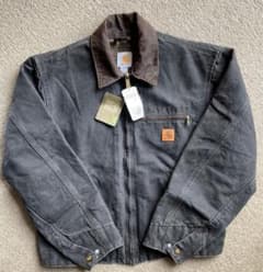 66 新品 Carhartt デトロイトジャケット J97 BLK Mサイズ - メルカリ