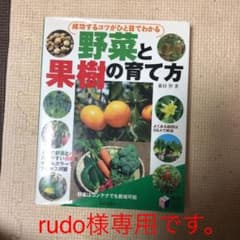 成功するコツがひと目でわかる野菜と果樹の育て方のサムネイル