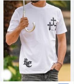 RTEG Tシャツ ホワイト クロスデザインのサムネイル