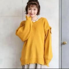 RETRO GIRL F 멀티 WAY 데미지 가공 카디건 니트 베스트