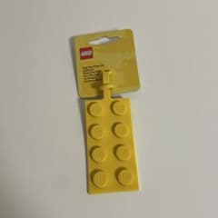 【匿名配送】LEGO レゴ ネームタグ（イエロー）のサムネイル
