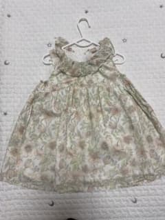 プティマイン  花柄ワンピース　90のサムネイル