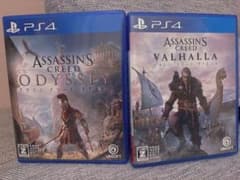 PS4 アサシンクリード オデッセイ ヴァルハラ 2本セットのサムネイル