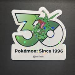 韓国限定 ポケモン 30周年記念 ランダム ステッカー レックウザ - メルカリ