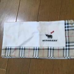 バーバリー 大判ハンカチ 新品 刺繍入りのサムネイル