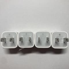 iPhone 充電器 純正  電源アダプター 4個セット Apple正規品のサムネイル