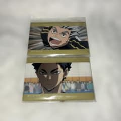ハイキュー!! スクエア缶バッジ 木兎光太郎 赤葦京治のサムネイル
