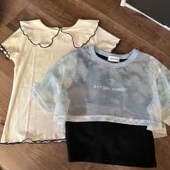 女の子半袖二枚セット140のサムネイル