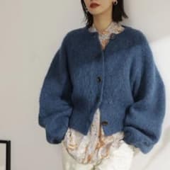 2022AW (CREOLME)モヘア混ニットカーデのサムネイル