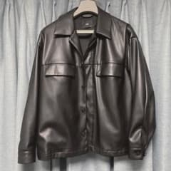 シンセティックレザーブルゾンジャケットハレHAREのサムネイル