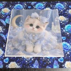 未使用 可愛い猫ちゃんパネル生地＆薔薇蝶柄生地 - メルカリ
