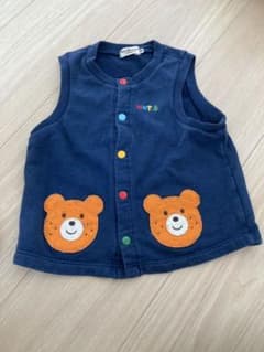 ミキハウス ホットビスケッツ　ベスト 80のサムネイル