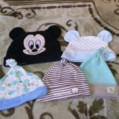 ベビー帽子セット 男の子用のサムネイル