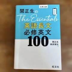 関正生のThe Essentials英語長文 必修英文100のサムネイル