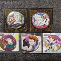 HUNTER×HUNTER ヒソカ 缶バッジセット(バラ売り不可) - メルカリ