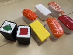 こどもチャレンジ　寿司セット パズル　プラスチック製 知育玩具　しまじろうのサムネイル