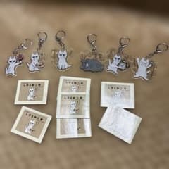 （デラちゃん様専用）しかるねこキーホルダー７個セットのサムネイル