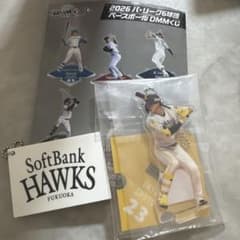 周東佑京 福岡ソフトバンクホークス アクリルスタンド ラバー