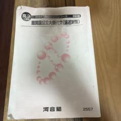 難関国公立大現代文(論述対策) 高3 1学期 河合塾のサムネイル