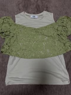 AZUL BY MOUSSY レースレイヤードトップス Sのサムネイル