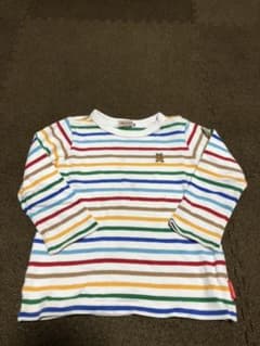 ミキハウス ボーダー ロンT 95〜100cmのサムネイル
