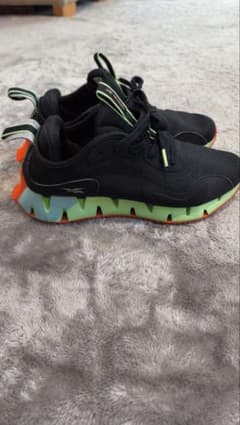 Reebok Zig Dynamica ランニングシューズ 黒/緑/オレンジのサムネイル