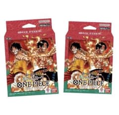 【新品未開封】ワンピースカード スタートデッキEX ルフィ＆エース 2個セット デッキのみ】スタートデッキEX ルフィ&エース【ST-30】※お一人様2個
