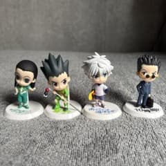 HUNTER × HUNTER 이치 반 쿠지 피규어 [주홍색 추억 편] 4 개 세트