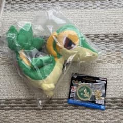 一番くじ ポケモン ぬいぐるみ メタルチャーム ツタージャのサムネイル