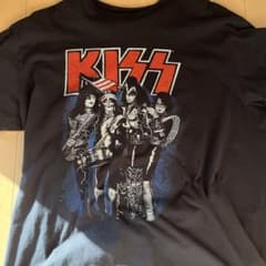 KISS バンドTシャツ ブラックのサムネイル