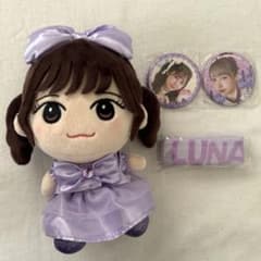 FRUITS ZIPPER 仲川瑠夏 ぬいぐるみ 缶バッジ ラババンのサムネイル
