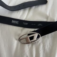 DIESEL ベルト レザー ブラック 90/36のサムネイル