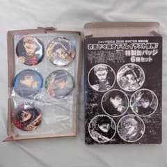 呪術廻戦 ジャンプGIGA付録 缶バッジ 5個セット - メルカリ