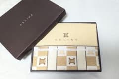 CELINE セリーヌ タオルケット マカダム柄 ベージュ - メルカリ