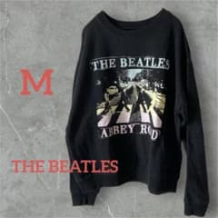 THE BEATLES アビー・ロード スウェット裏起毛クロ　ビートルズ 【M】のサムネイル