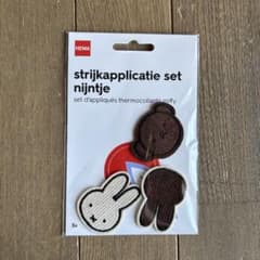 HEMA ミッフィー アイロンワッペン 3個セットのサムネイル