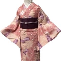 ̮⃝ 身丈157 裄丈71 乙女 絞り浴衣 有松絞り - メルカリ