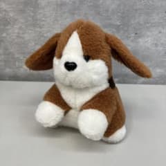 昭和レトロ ビーグル ぬいぐるみ 犬 ドッグ 動物 アニマル ミニ 小さめ